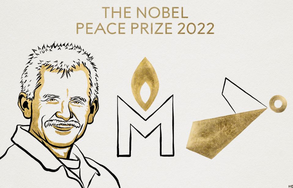 اعلام برندگان جایزه صلح نوبل 2022
