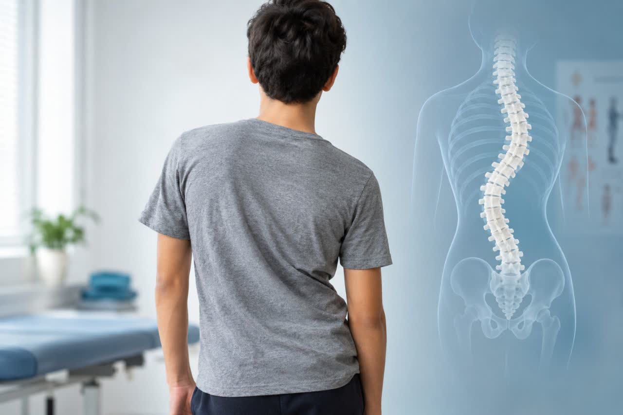 وقتی ستون فقرات از مسیرش منحرف می‌شود؛ اسکولیوز را بشناسیم